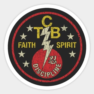 TCB Faith Spirit Discipline 1973 Sticker